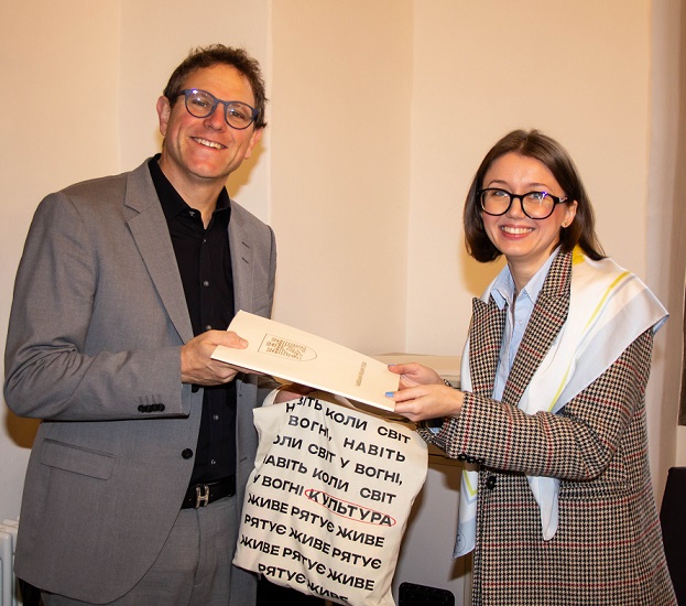 Delegation aus ukrainischer Partnerstadt Lviv besuchte kulturelle Einrichtungen in Würzburg