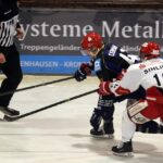 Das Siegtor in der Verlängerung: Erst 14 Sekunden vor dem Ende wenden die Mighty Dogs eine Niederlage ab