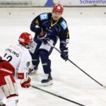 „Matchpuck“ am Dienstag für die Mighty Dogs, die in Miesbach alle drei Drittel gewannen