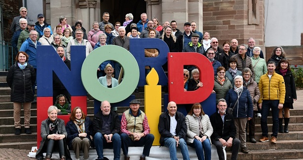 Wahres Fest der deutsch-französischen Freundschaft: Delegation des fränkischen Nordheim am Main besuchte Partnergemeinde in Nordheim en Alsace