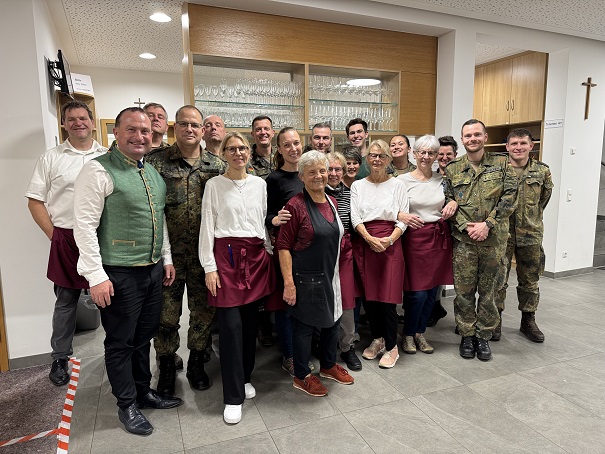 Gesellig ging´s wieder zu bei der traditionellen Patenschafts-Schlachtschüssel in Grafenrheinfeld