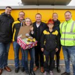 Neue Poststation in Grafenrheinfeld an der Edeka ist sieben Tage die Woche zugänglich