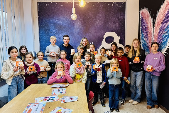 Stofftierklinik, Schnitzeljagd, Werkstattabenteuer: So war der Kindermitbringtag an der THWS