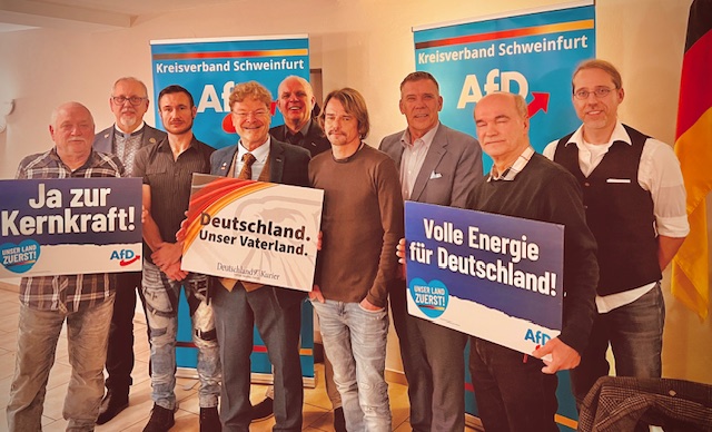Acht Kandidaten: AfD stellt im Landkreis Schweinfurt die erste Gemeinderatsliste in Poppenhausen auf