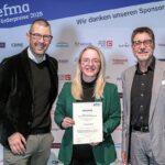 Auszeichnung für herausragende Forschungsleistung im Bereich Carbon Footprint: THWS-Masterabsolventin Christina Ullrich erhält gefma-Sonderpreis