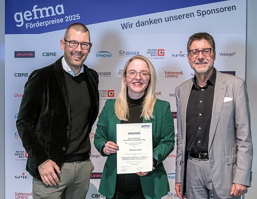 Auszeichnung für herausragende Forschungsleistung im Bereich Carbon Footprint: THWS-Masterabsolventin Christina Ullrich erhält gefma-Sonderpreis