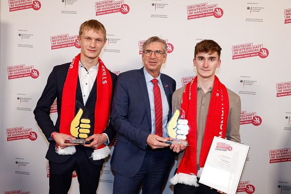 Deutsche Meisterschaft: Bundesweit beste Handwerkstalente wurden in Frankfurt ausgezeichnet