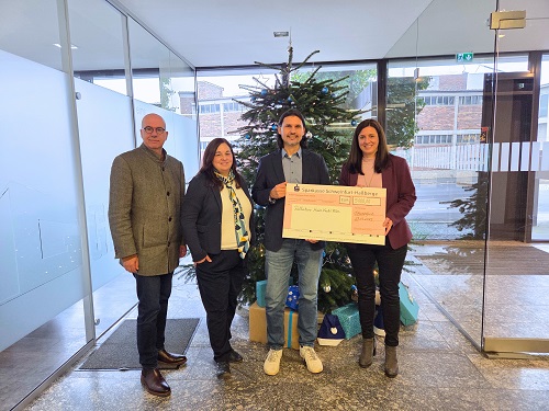 Unternehmensgruppe Glöckle spendet 5.000 Euro an SAPV-Team Palliativo