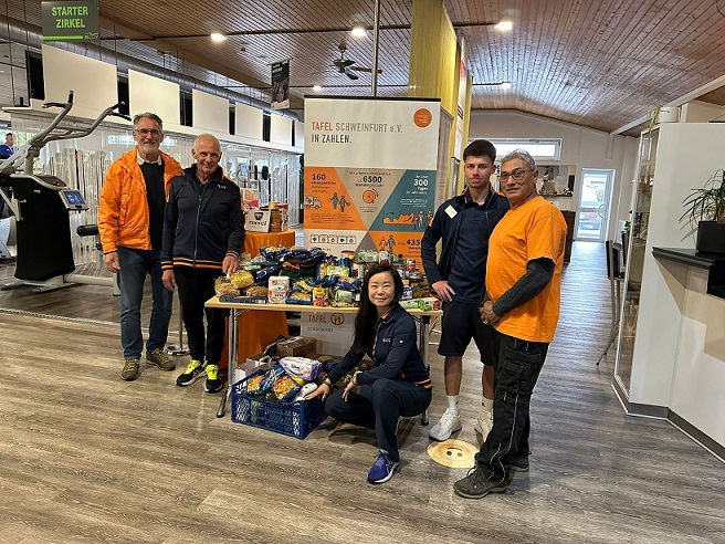 Fit werden und Gutes tun: So war die vierwöchige Spendenaktion für die Kunden der Tafel im Fitnessstudio Injoy