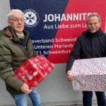 Politiker packte an: Landtagsabgeordneter Paul Knoblach begleitet Johanniter-Weihnachtstrucker-Tour in Unterfranken