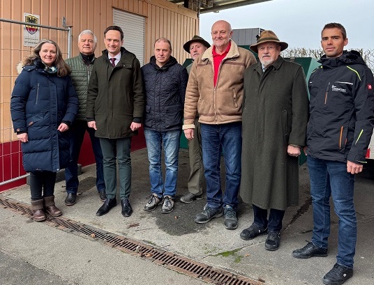 Verwahrstelle in Niederwerrn zur Nutzung als Konfiskatsammelstelle für Jägerschaft für besseren Schutz vor Ausbreitung von Tierkrankheiten