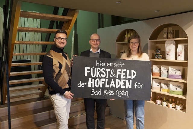 Ein Hofladen mitten in Bad Kissingens Innenstadt: Fürst & Feld ist das 11. gefördertes Ladenlokal