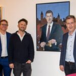 Das Portrait von Christian Schuchardt ist in die Galerie der Oberbürgermeister aufgenommen