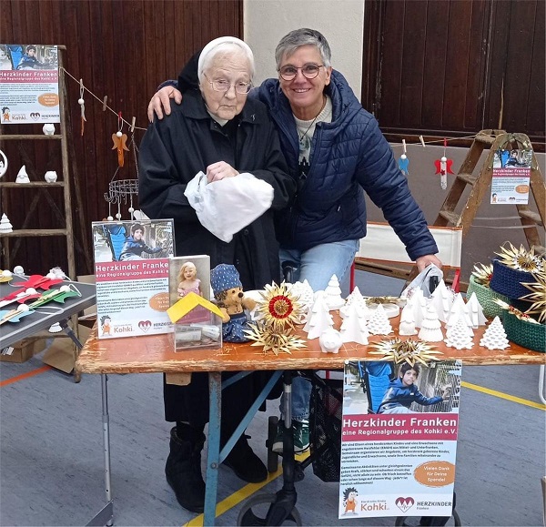 Die 93-jährige Ordensschwester Ambrosia Schmid sammelt 1200 Euro für herzkranke Kinder