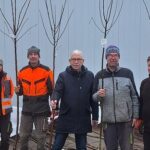 Bayerischer Streuobstpakt: Bürgermeister und Bauhof verteilen insgesamt 178 Bäume an Wasserlosens Bürger