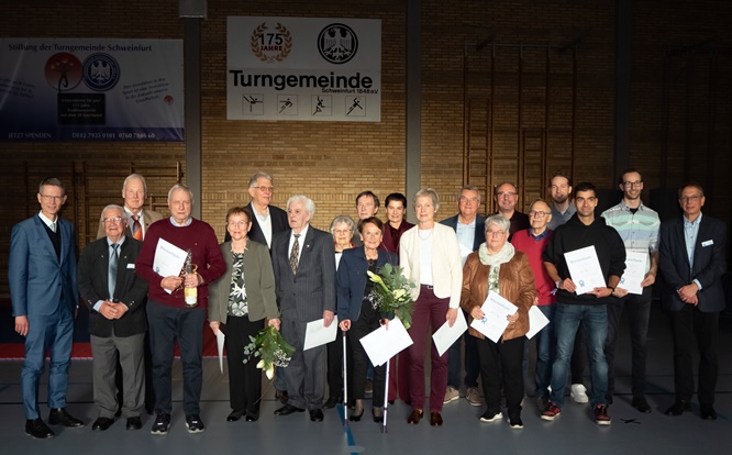 Beeindruckende sportliche Leistungen, großes ehrenamtliches Engagement: Gut besuchter Ehrenabend der Turngemeinde Schweinfurt 1848 e.V.