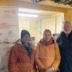 Glücksrad am Herzensstand: Die Tafel ließ auf dem Schweinfurter Weihnachtsmarkt Kinderaugen leuchten