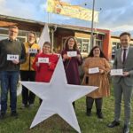 Werkstatt der Lebenshilfe in Sennfeld gestaltete individuell die Weihnachtskarten für das Landratsamt