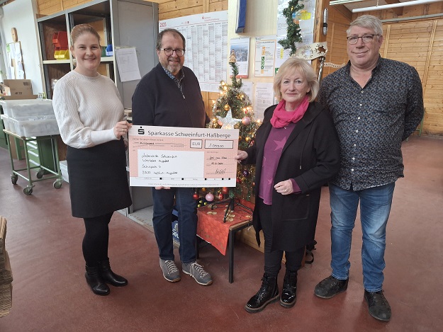 Busunternehmen Will spendet 1.000 Euro an Augsfelder Lebenshilfe-Werkstatt