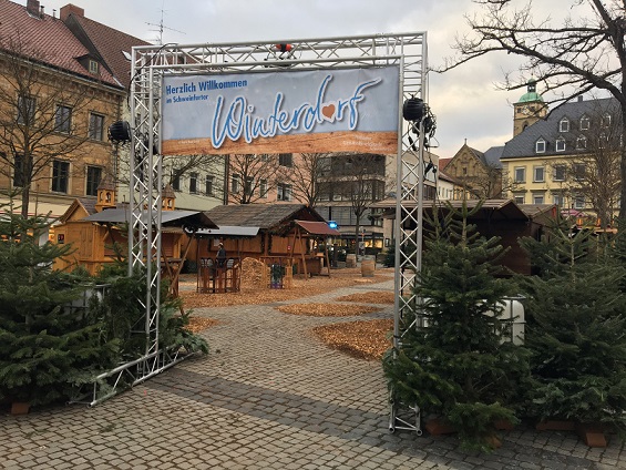 Warum das Schweinfurter Winterdorf mit Livemusik heuer erst später öffnet