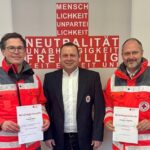 BRK-Kreisgeschäftsführer Thomas Lindörfer wurde zum Krisenmanager berufen, Rettungsdienstleiter Florian Biber übernimmt Stellvertretung