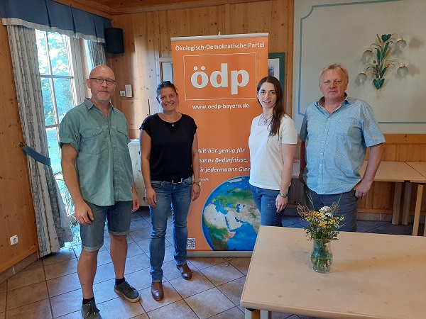 Kreisrat Rainer Baumgärtner zu Gast beim ÖDP-Neujahrsempfang in Würzburg mit einem Vortrag zum Thema Bürgerbeteiligung