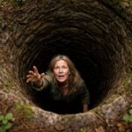 Nach Hilferufen aus einem Waldstück wird eine 46-Jährige aus einem Brunnenschacht gerettet