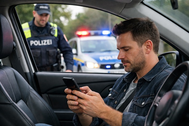 Sicherheit im Straßenverkehr: Ablenkung als einer der Hauptunfallursachen, die Polizei setzt Schwerpunkt