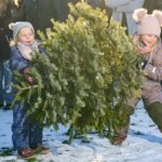 Christbaum-Weitwurf in Schwemmelsbach für den guten Zweck wird zum Publikumsmagnet