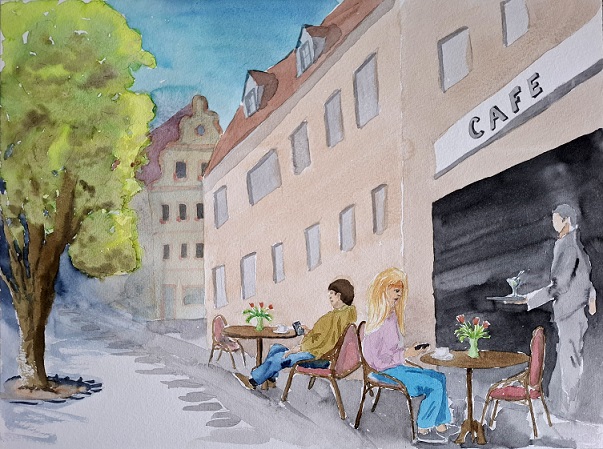 Axel Weisenberger zeigt seine „unerwartete“ Seite in der Gadengalerie Geldersheim