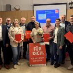 70 Jahre Parteizugehörigkeit für Walter Bernhard: Die SPD Gochsheim/Weyer ehrte treue Mitglieder