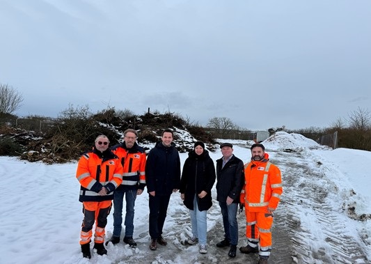 Neues Verkehrskonzept ab dem Frühjahr für die Gochsheimer Grünschnittdeponie