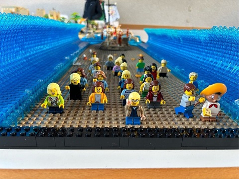 Bibelszenen mit Lego nachgebaut: Pfarrer Thomas Elbert vereint mit seinem Hobby persönliche Entspannung und praktische Seelsorge