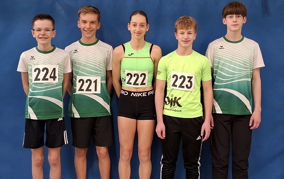Schweinfurter Leichtathleten von DJK und FC sehr erfolgreich: Tolle Platzierungen und viele Bestleistungen bei Nordbayerischen Hallenmeisterschaften