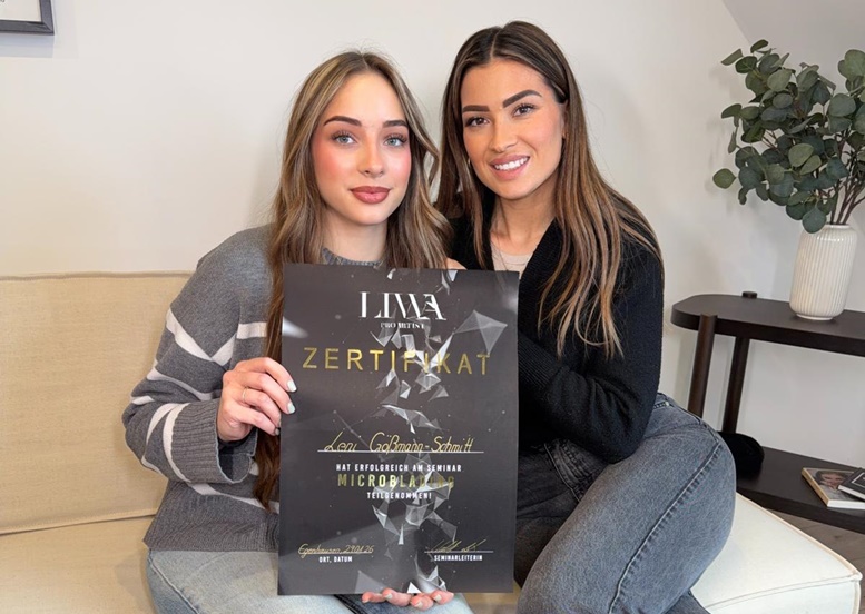 Leni Gößmann-Schmitt steht mit eigenem Beauty-Studio und als zertifizierte Permanent Make-up Artistin mit 17 Jahren bereits mitten im Berufsleben