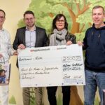 2.000 Euro für die Kinderklinik im Leopoldina-Krankenhaus vom Kräuterhaus Wild aus Grettstadt