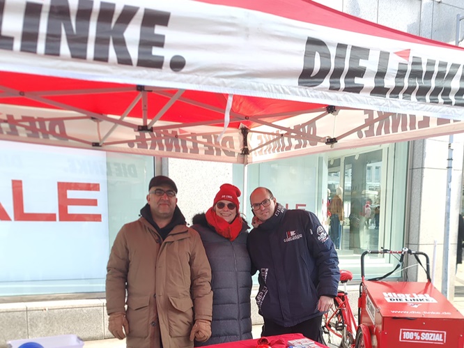 Die Linke präsentiert ihr Wahlprogramm und will mit den Schweinfurtern ins Gespräch kommen