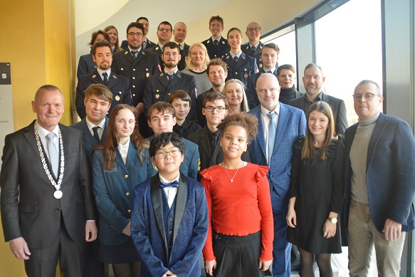 Erster Bürgermeister Thomas Stamm ehrt für Erfolge: Gelungener Neujahrsempfang im Rathaus der Stadt Marktheidenfeld