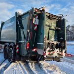 Zu viel Schnee und Eis: Der Landkreis Kitzingen bricht seine kommunale Abfallsammlung ab und gibt die weitere Abfuhrplanung bekannt