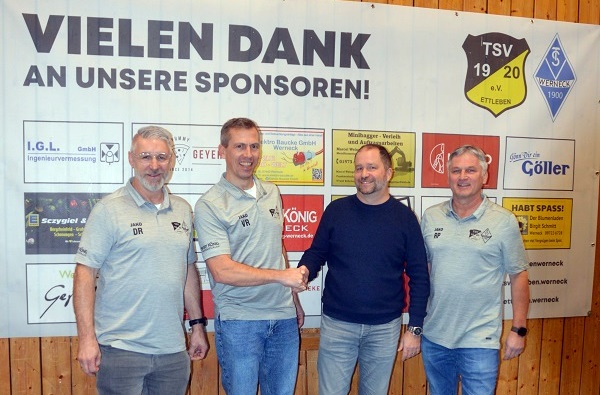 Patrick Sträßer wird ab nächsten Sommer Nachfolger von Martin Schendzielorz beim TSV Ettleben/Werneck