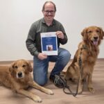 Unabhängig geprüft: Schimmelspürhund Bali verstärkt das #TeamBlau der Unternehmensgruppe Glöckle