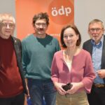 Weniger ist mehr, Nachhaltigkeit statt Wachstumszwang: Bernhard Suttner und OB-Kandidatin Dr. Ulrike Schneider begeistern im Kolping-Hotel