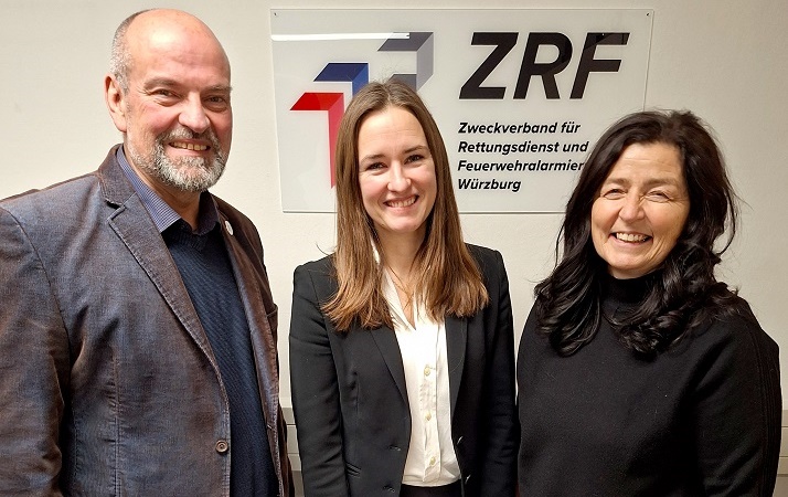 Nina Opfermann ist neue stellvertretende Geschäftsleiterin im Zweckverband für Rettungsdienst und Feuerwehralarmierung Würzburg