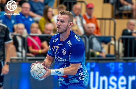 Eine Ära endet: Großwallstadts Mario Stark spielt in der kommenden Saison für den TV Kirchzell, Zweitspielrechts für Kiels Torhüter Leon Nowottny