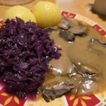 Essen wie Gott in Franken: Sauerbraten in Schnackenwerth mal wieder in der klassischen Version