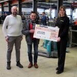 Das Schweinfurter Unternehmen SunPlate spendete 2.000 Euro für die Sennfelder Lebenshilfe-Werkstatt