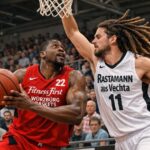 Fitness First Würzburg Baskets haben genug Energiie für die Overtime und siegen mit 104:100 in Vechta