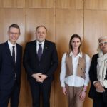 Zu Gast bei Oberbürgermeister Sebastian Remelé im Rathaus: Antrittsbesuch des ukrainischen Generalkonsuls Yurii Nykytiuk