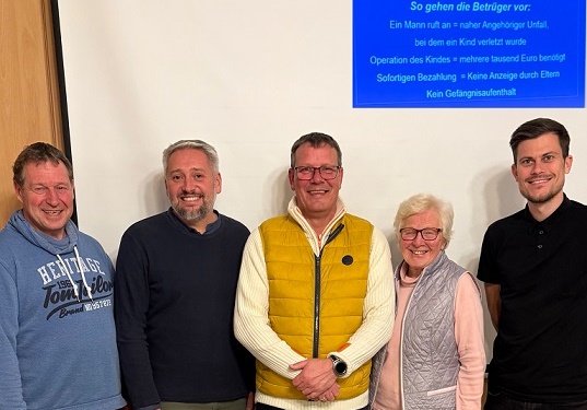 Der Informationsabend „Betrug an Senioren“ in Gochsheim stößt auf große Resonanz