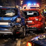 Dacia auf Mitsubishi: Nach einem Auffahrunfall mit knapp einem Promille muss sich der Fahrer einer Blutentnahme unterziehen